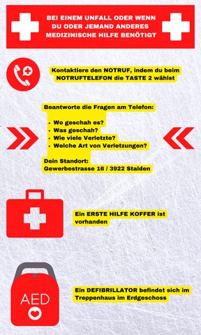 Notfallplan Fitness Visp-Süd